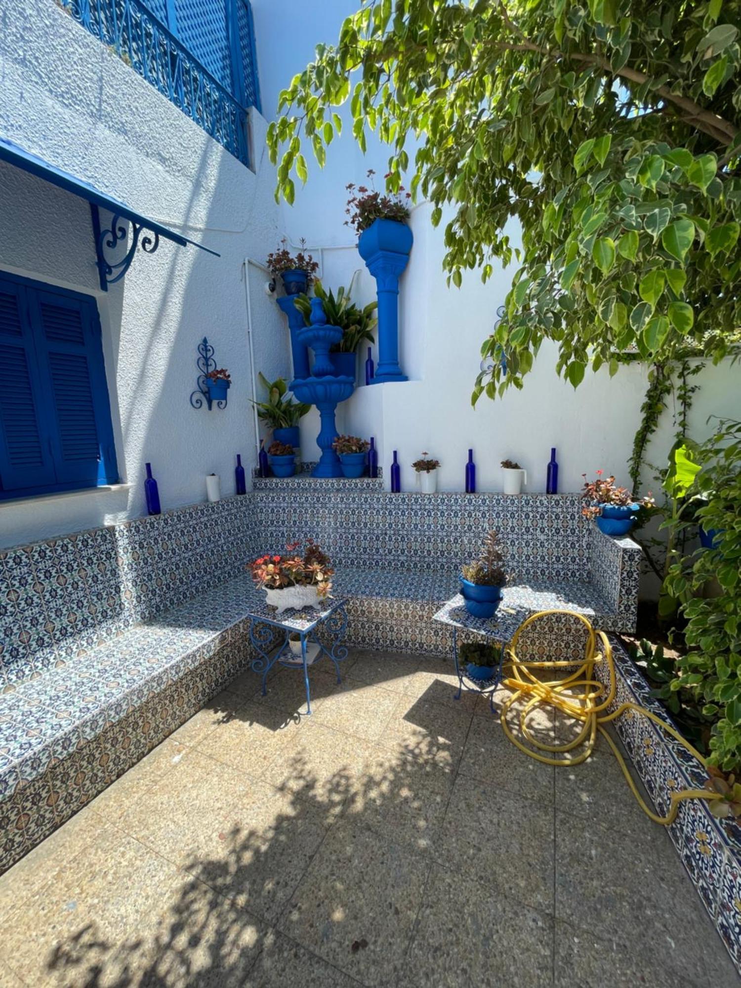 Villa The Blue And White Perle Sidi Bou Ali Exterior foto